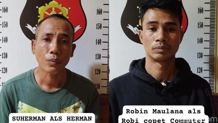 Tampang anggota geng copet sepsialis di KRL. Salah satu tersangka sudah 16 tahun beraksi.