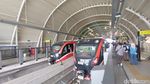 Potret Antusiasme Warga Ikut Uji Coba LRT Jabodebek di Akhir Pekan