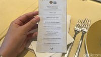 Dalam acara ini, para tamu disajikan beberapa menu olahan keju California. Lengkap, mulai dari menu pembuka hingga dessert. Foto: Detikcom / Atiqa Rana