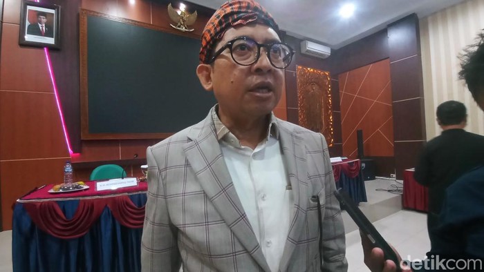 Waketum Gerindra Fadli Zon di Blora, Sabtu (26/8/2023).