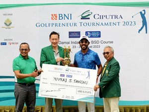 Yuvraj Singh Sandhu Juara Golfpreneur Tournament 2023