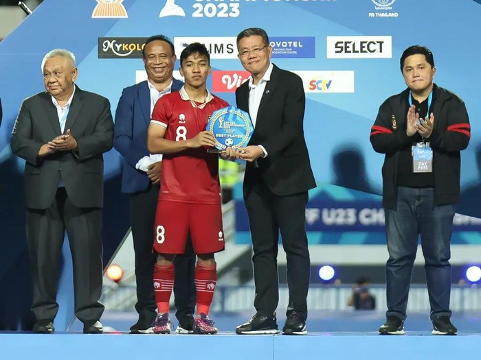Arkhan Fikri jadi pemain terbaik Piala AFF U-23.