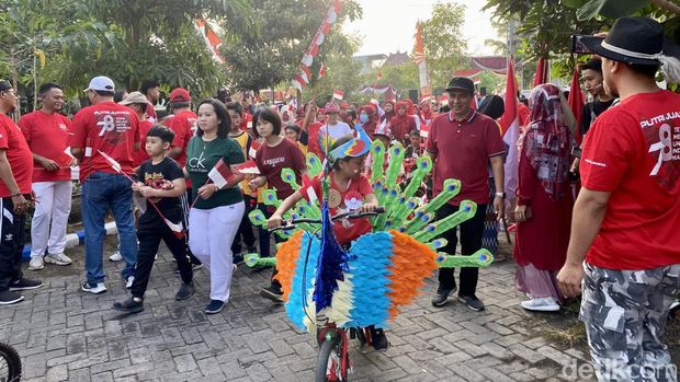 bazar hut ri di desa pepe sedati sidoarjo