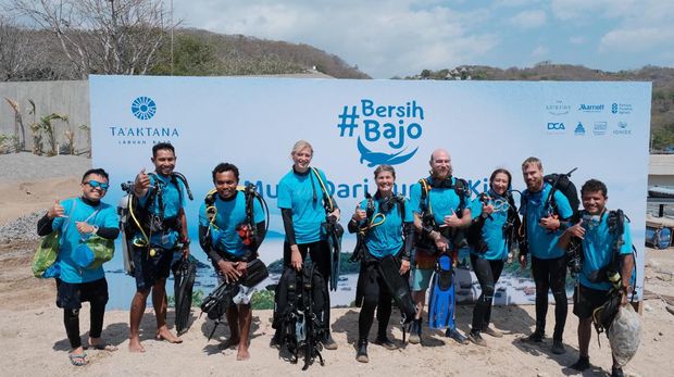 Bersih lingkungan Labuan Bajo