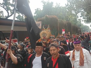Kemenko PMK Gelar Pawai Budaya Reog Ponorogo, Diikuti Ribuan Orang