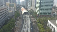 Sedangkan untuk tipe Typical Station terdiri dari 2 lantai, dimana lantai 1 adalah area boarding dan lantai 2 merupakan area peron.Foto: Dok. PT KAI (Persero)