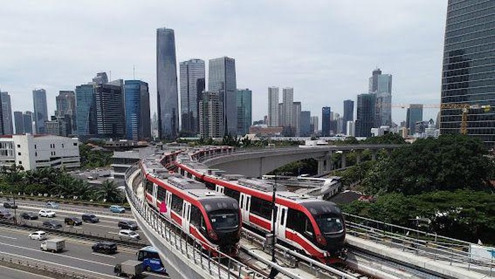 LRT Jabodebek & Stasiunnya jelang operasi Senin (28/8)