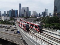 Jokowi: LRT Jabodebek 41,2 Km Habiskan Anggaran Rp 32,6 T