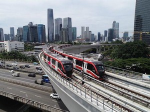 Ini Cara Akses LRT dari Stasiun Gambir dan Stasiun Pasar Senen