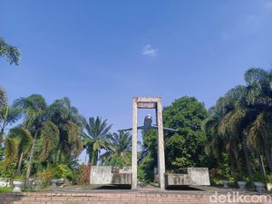 Kondisi Monumen Membramo, Kuburan Korban Pesawat Jatuh di Medan