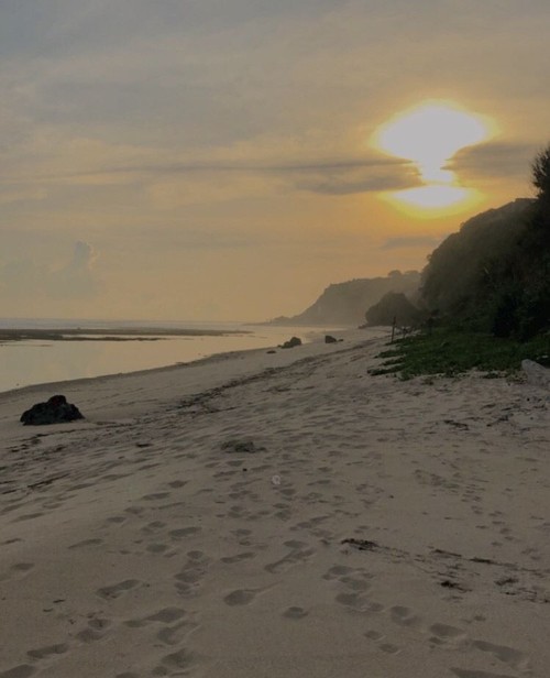 Pantai Gunung Payung, terletak di Kutuh, Kuta Selatan, Badung, Bali. (Muhamad Ramdan Fahlevi)