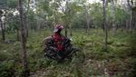 Pemadaman Kebakaran Lahan Gambut di OKI Sumsel