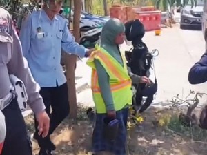 Pengemis yang Kerap Gedor Mobil di Exit Tol Madiun Diamankan