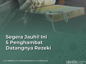 Infografis: Segera Jauhi! Ini 5 Penghambat Datangnya Rezeki