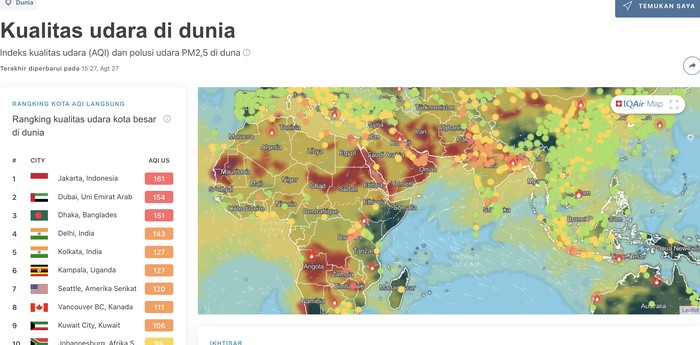Polusi di Jakarta