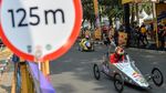 Potret Adu Cepat Kereta Peti Sabun di Bandung
