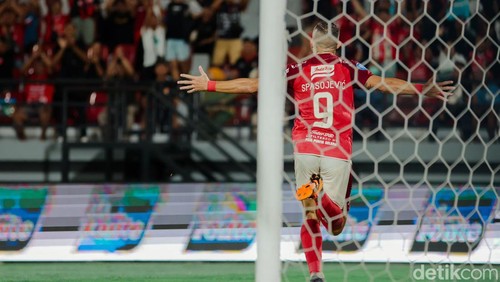 Potret laga Bali United FC vs PS Barito Putera, Minggu (27/8/2023) di Stadion Kapten Dipta, Gianyar Bali.
