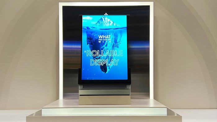 Prototipe layar gulung Samsung