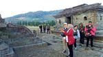 Potret Puan Maharani Mencari Embun Es di Dieng