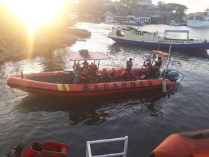 Kapal Tenggelam di Perairan Labengki Sultra, 2 Penumpang Selamat-1 Hilang
