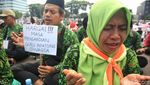 Aksi Guru Inpassing Demo di DPR Minta Diangkat Jadi PPPK