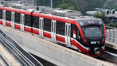 Asyik... LRT Jabodebek Beroperasi Penuh Siang Ini