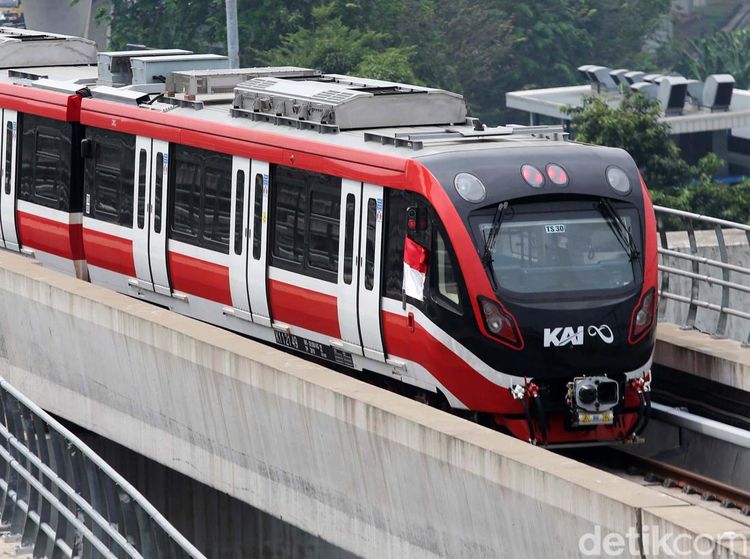 Asyik... LRT Jabodebek Beroperasi Penuh Siang Ini
