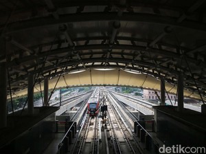 Menjajal LRT Jabodebek, Jatimulya Bekasi-Dukuh Atas Ditempuh 55 Menit