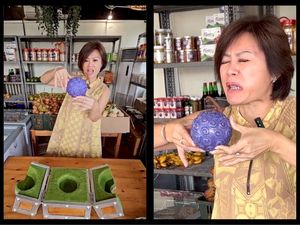 Ci Mehong Ulas Rasa Buah Gomu Gomu One Piece: Pahit!