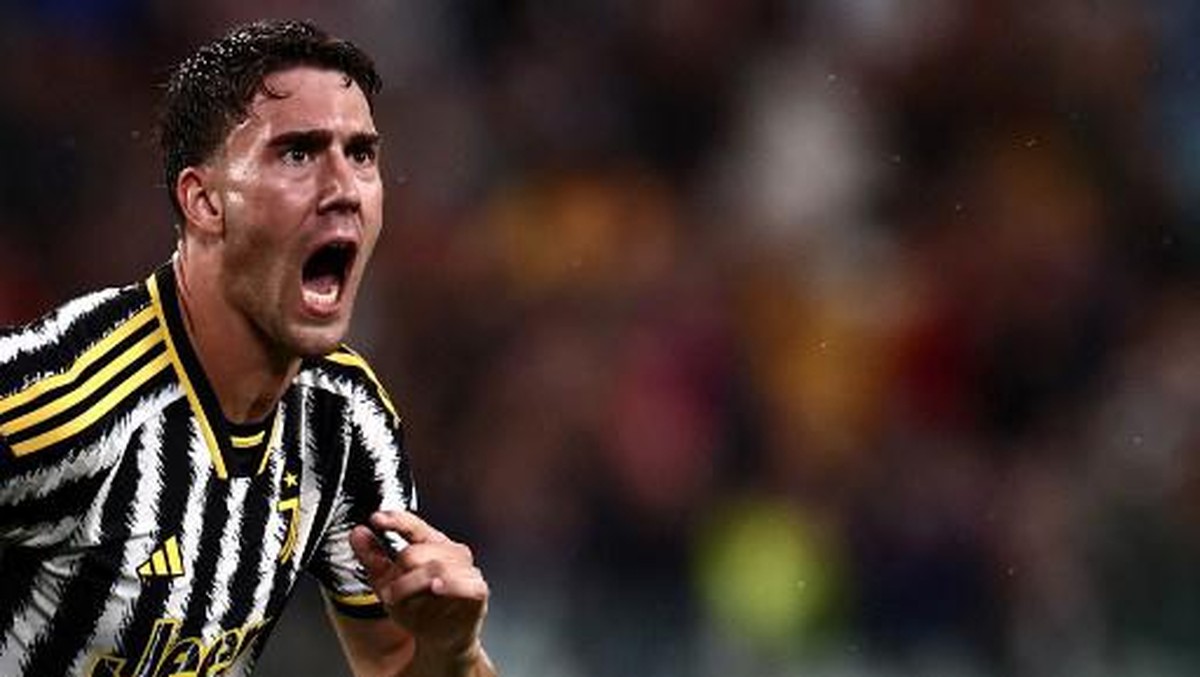 Dusan Vlahovic sudah lebih percaya diri. (Foto: AFP/MARCO BERTORELLO)