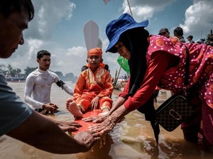 Tari Pacu Jalur dari Riau, Ekspresi Semangat Juang dan Menang Kompetisi