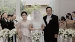 Foto Pernikahan Gritte Agatha dengan Arif Hidayat, Gempi dan Gisel Bikin Salfok