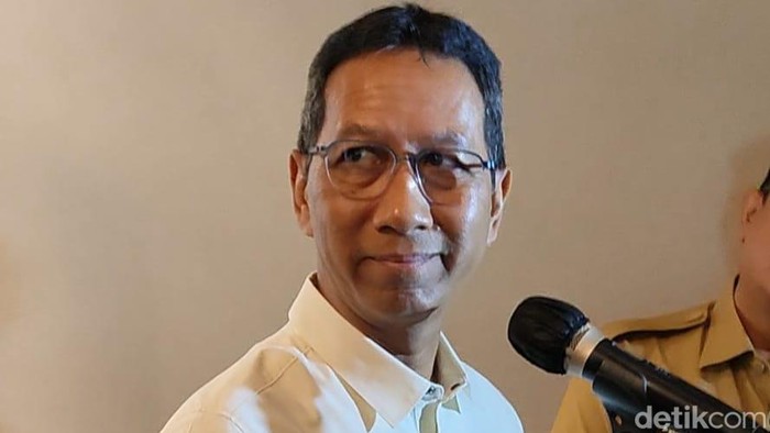 Pj Gubernur DKI Jakarta Heru Budi Hartono di Shangri-La Hotel, Jakarta Pusat