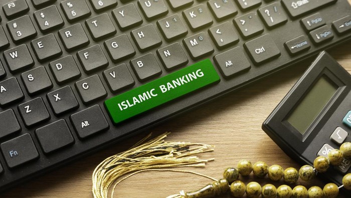 Ilustrasi perbankan syariah.