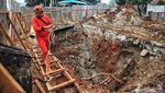 Ini Proyek Gorong-gorong yang Bikin Lebak Bulus Macet Panjang