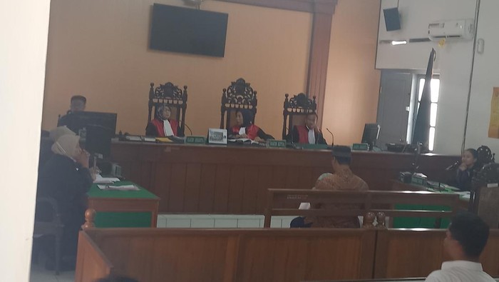 Persidangan potongan kelamin di Pengadilan Negeri (PN) Solo, Senin (28/8/2023)
