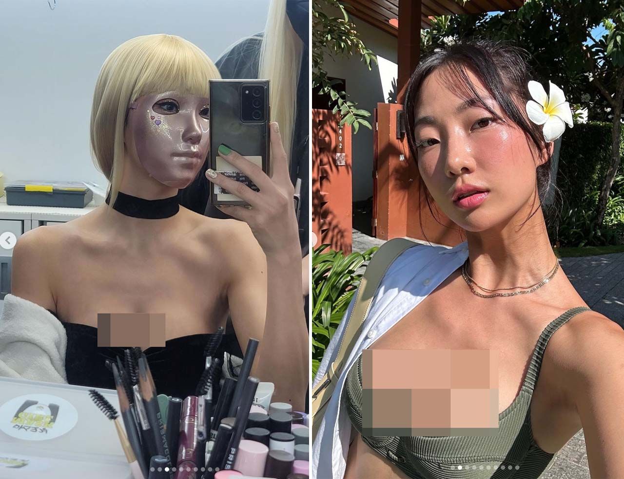 Ji Ji Ahn, pemeran pengganti drama Korea Mask Girl