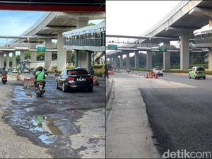 Proyek LRT Selesai, Kondisi Jl HR Rasuna Said Jaksel Mulai Membaik