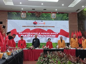 Megawati Hadiri Rapat di DPP PDIP Bahas Dukungan Hanura ke Ganjar