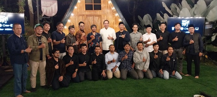 MES Kunjungi  Pesan_Trend Bandung Asuhan Ustaz Hanan Attaki