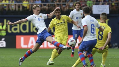 Momen Hujan Gol di Laga Villarreal Vs Barcelona