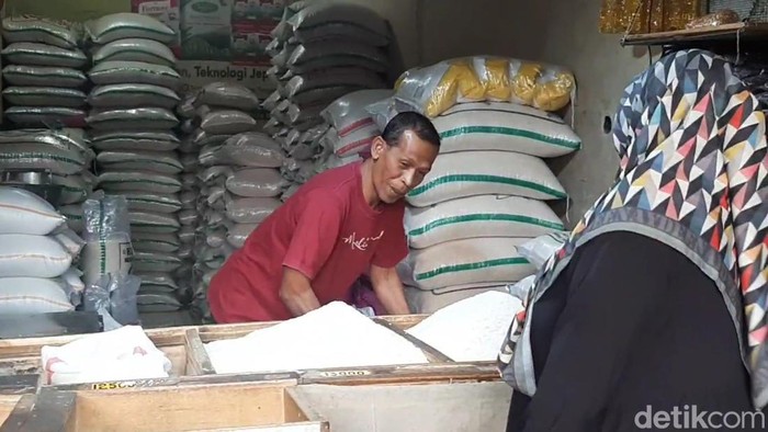 Pedagang beras di Tasikmalaya