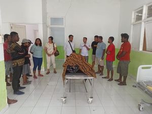 1 Jasad Korban Serangan OTK di Pegunungan Bintang Dipulangkan ke Sulut