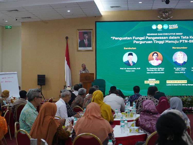 Perkuat Persiapan PTN-BH, UNJ Gelar Seminar dan Executive Brief