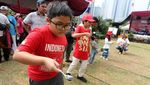 Potret Keseruan Warga Apartemen Rayakan HUT RI dengan Beragam Lomba