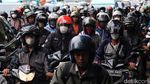 Potret Macet Lebak Bulus Terdampak Proyek Gorong-gorong