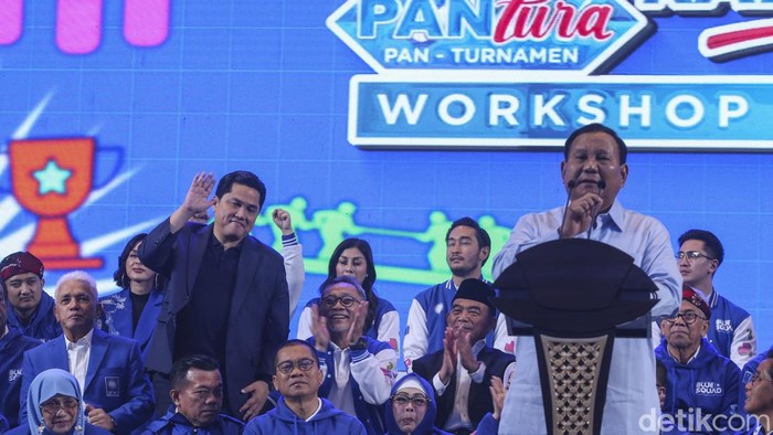 Prabowo hingga Erick Thohir Hadiri HUT ke-25 PAN Prabowo hingga Erick Thohir Hadiri HUT ke-25 PAN