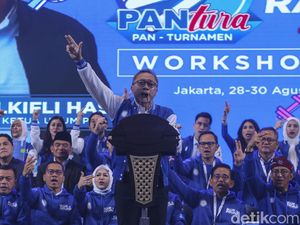 Zulhas di HUT ke-25 PAN: Insyaallah Prabowo Presiden Indonesia