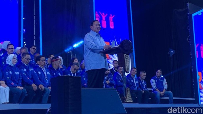 Prabowo Subianto di HUT PAN