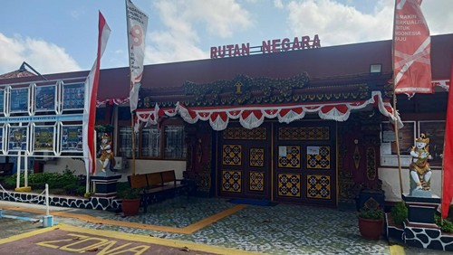 Rumah Tahanan (Rutan) Kelas II B Negara di Kelurahan Baler Bale Agung, Kecamatan Jembrana, Kabupaten Jembrana, Minggu (27/8/2023). (I Putu Adi Budiastrawan/detikBali)